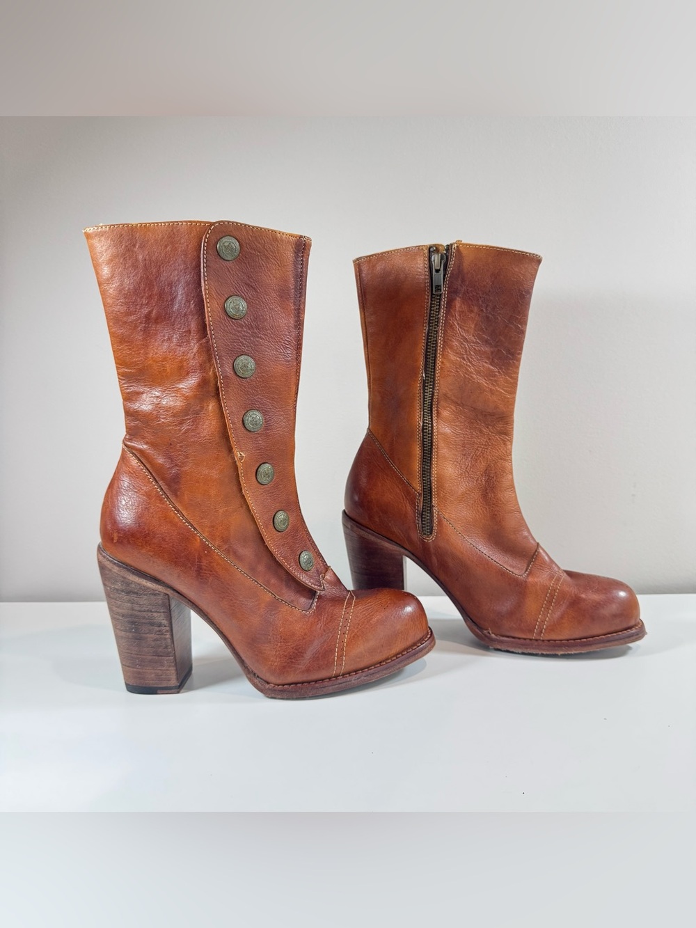 Oak Tree Farms boots AMELIA Brown size 10